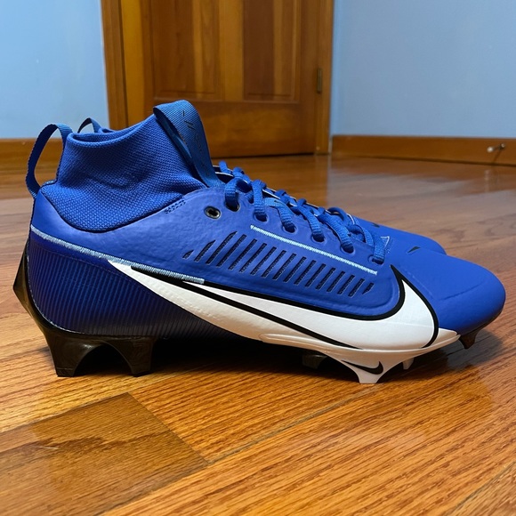Nike Vapor Edge Pro 360 2 Royal Blue Black DA5456-414 Men’s Size 11.5 Cleats - Picture 3 of 11